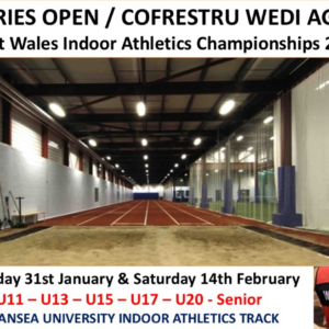 West Wales Indoor Athletics Championships @ Swansea